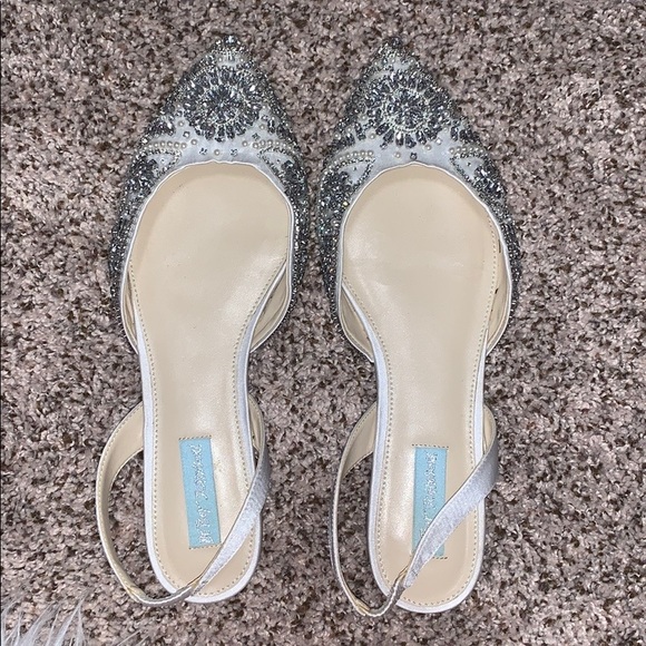 Betsey Johnson Shoes - Blue by Betsey Johnson Molly Bridal/Dress shoe